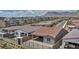 Aerial view of the new construction neighborhood at 2194 Pigeon Hawk St, Las Vegas, NV 89138