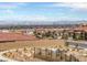 Street view of the community with desert landscape in the background at 2194 Pigeon Hawk St, Las Vegas, NV 89138