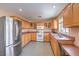 Well-equipped kitchen featuring stainless steel appliances and ample cabinet space at 2201 Country Cottage Ct, Las Vegas, NV 89117