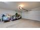 Spacious garage with ample room for parking, storage, and projects at 2545 Banora Point Dr, Las Vegas, NV 89134
