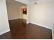 Spacious living room with hardwood floors and light walls at 270 E Flamingo Rd # 107, Las Vegas, NV 89169