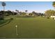 Expansive putting green area for community residents at 3621 Jasmine Heights Ave, North Las Vegas, NV 89081
