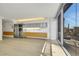 Well-lit kitchen with stainless steel appliances and wood cabinets with a view of Las Vegas at 3726 Las Vegas Blvd # 1809, Las Vegas, NV 89158