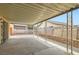 Covered patio offering a shaded outdoor space at 4611 Four Leaf Clover Dr, Las Vegas, NV 89122