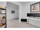 Open office area featuring neutral tones and artwork on the wall at 5357 Eleganza Ave, Pahrump, NV 89061