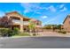 Lovely home with a balcony, a three-car garage and landscaped front yard at 5872 Revital Ct, Las Vegas, NV 89131