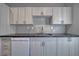 A well-equipped kitchen showcasing sleek countertops and matching cabinets at 610 San Lorenzo St, Pahrump, NV 89048