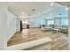 Bright living room boasts hardwood floors, neutral walls, recessed lights, and an open-concept layout at 6191 Bullion Blvd, Las Vegas, NV 89103