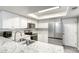 Bright kitchen with stainless steel appliances and breakfast bar at 6250 W Flamingo Rd # 43, Las Vegas, NV 89103