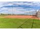 Park's baseball field featuring outfield, lights, and net at 7224 Anora St, North Las Vegas, NV 89084