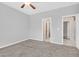 Bright bedroom featuring plush carpet and ample natural light, creating a warm and inviting atmosphere at 7224 Anora St, North Las Vegas, NV 89084