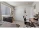 Bedroom with a bed, dresser, and window with sliding closet for optimal living at 8261 Selenite St, Las Vegas, NV 89113