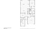 Detailed floorplan layout showing room dimensions and property layout at 8705 Fordster St, Las Vegas, NV 89166