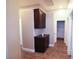 Hallway featuring wood floors and built-in cabinets at 878 Samoy St, Las Vegas, NV 89110