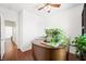 Bonus room displaying a piano and foliage at 9104 Ashiwi Ave, Las Vegas, NV 89178