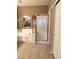 Bathroom features a standalone shower, soaking tub, and modern fixtures at 9621 Donner Springs Ave, Las Vegas, NV 89148