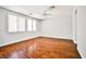 Spacious room featuring wood-look flooring and lots of natural light at 9987 Shiloh Heights St, Las Vegas, NV 89178