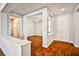 Open entryway featuring hardwood floors, recessed lighting, and neutral-toned walls at 9987 Shiloh Heights St, Las Vegas, NV 89178