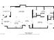 Layout displaying 1005 square feet of total living space at 12 Strada Di Circolo, Henderson, NV 89011
