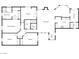 Detailed floor plan showcasing the layout of the home at 1951 Moyer Dr, Henderson, NV 89074