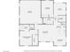 Detailed floorplan showcasing the layout of the home, including bedrooms, bathrooms, and living spaces at 208 Coltrane Canyon Ave, Henderson, NV 89011