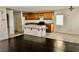 Open kitchen features a breakfast bar, ample counter space, and a gas range at 224 Wicked Wedge Way, Las Vegas, NV 89148