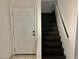 View of stairs going to second floor located just inside the home at 224 Wicked Wedge Way, Las Vegas, NV 89148