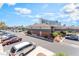 Exterior view of complex and unit parking with views of the city skyline at 2866 Loveland Dr # 2018, Las Vegas, NV 89109