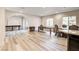 Open game room with a wet bar, pool table, and dining area perfect for entertaining guests at 4162 Matterhorn Way, Las Vegas, NV 89124