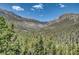 Picturesque view of lush mountains and forests, creating a serene backdrop at 4162 Matterhorn Way, Las Vegas, NV 89124