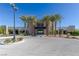 A modern commercial building fronted by towering palm trees, offering a grand entrance at 4290 Solace St, Las Vegas, NV 89135