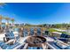 Cozy fire pit area surrounded by comfortable seating, perfect for evening gatherings at 4290 Solace St, Las Vegas, NV 89135