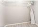 Walk-in closet with shelf for storage and ironing board at 517 Casa Del Norte Dr, North Las Vegas, NV 89031