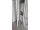 Conveniently located laundry closet with stacked washer and dryer, maximizing space efficiency at 5209 Silica Chalk Ave, Las Vegas, NV 89115
