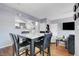 Dining area with open concept to living room and kitchen at 6650 W Warm Springs Rd # 1083, Las Vegas, NV 89118