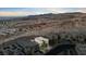 Contemporary homes with a beautiful desert landscape with city and mountain views at 778 Horizon Canyon Dr, Henderson, NV 89052