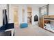 Comfortable ' bedroom with a bunk bed, closet, and fun decorations at 778 Horizon Canyon Dr, Henderson, NV 89052