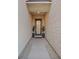 Stylish entryway with decorative stone wall, sleek front door, and modern landscaping at 778 Horizon Canyon Dr, Henderson, NV 89052