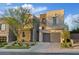 Modern two-story home with a two-car garage and well-maintained landscaping at 778 Horizon Canyon Dr, Henderson, NV 89052