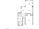 Detailed floorplan showcasing the layout of the first floor including the kitchen and living room at 778 Horizon Canyon Dr, Henderson, NV 89052