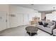 Bright living room featuring hardwood floors and neutral wall paint at 931 Highland Trails Ave, Henderson, NV 89015