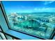 Stunning views of the city and golf course can be seen from this room at 125 E Harmon Ave # 2718, Las Vegas, NV 89109