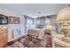 Bedroom featuring a decorative rug, bureau and a comfortable bed at 1367 Minuet St, Henderson, NV 89052