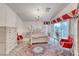 Bright main bedroom featuring a decorative rug and a balcony at 1367 Minuet St, Henderson, NV 89052