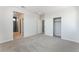 Comfortable bedroom with large closet space and neutral carpet, ready for personalization at 1799 Passerine St, Las Vegas, NV 89138