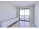 Bright living space with modern built-ins and a large window overlooking the city at 222 Karen Ave # 2308, Las Vegas, NV 89109