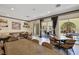 This community room has access to a covered patio and pool at 2555 Hampton Rd # 7304, Henderson, NV 89052