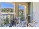 Relaxing balcony featuring mountain views and outdoor seating perfect for enjoying serene outdoor living at 30 Strada Di Villaggio # 429, Henderson, NV 89011