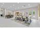 Elegant dining area with seating for ten, plus a view of the kitchen through open doorway at 3104 Conners Dr, Las Vegas, NV 89107