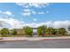 Stunning clubhouse exterior showcasing its modern design and professionally landscaped surroundings at 348 Cadence Vista Dr, Henderson, NV 89011